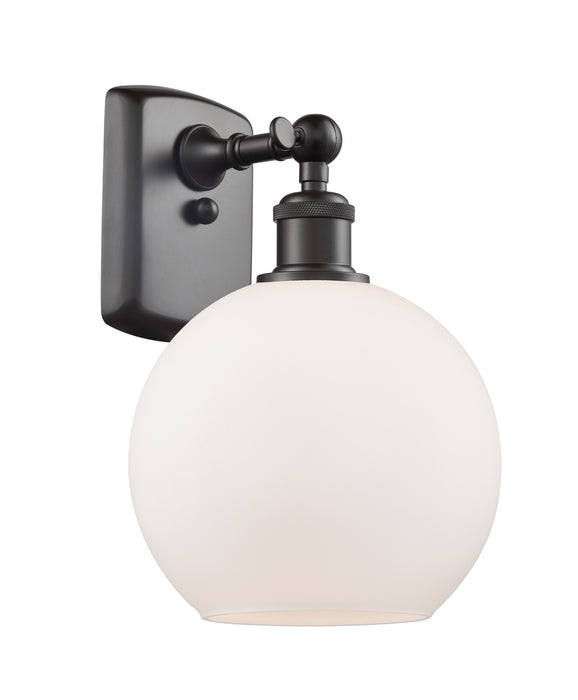 Innovations - 516-1W-OB-G121-8 - One Light Wall Sconce - Ballston - Oil Rubbed Bronze