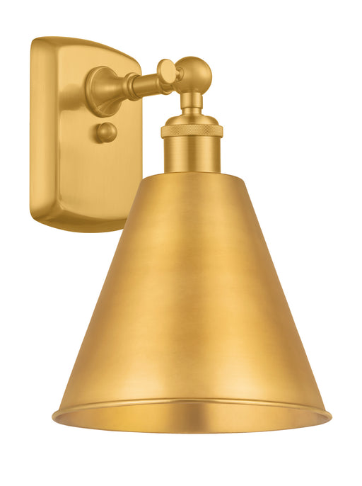 Innovations - 516-1W-SG-MBC-8-SG - One Light Wall Sconce - Ballston - Satin Gold