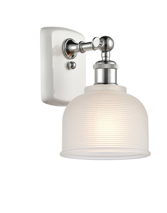 Innovations - 516-1W-WPC-G411-LED - LED Wall Sconce - Ballston - White and Polished Chrome