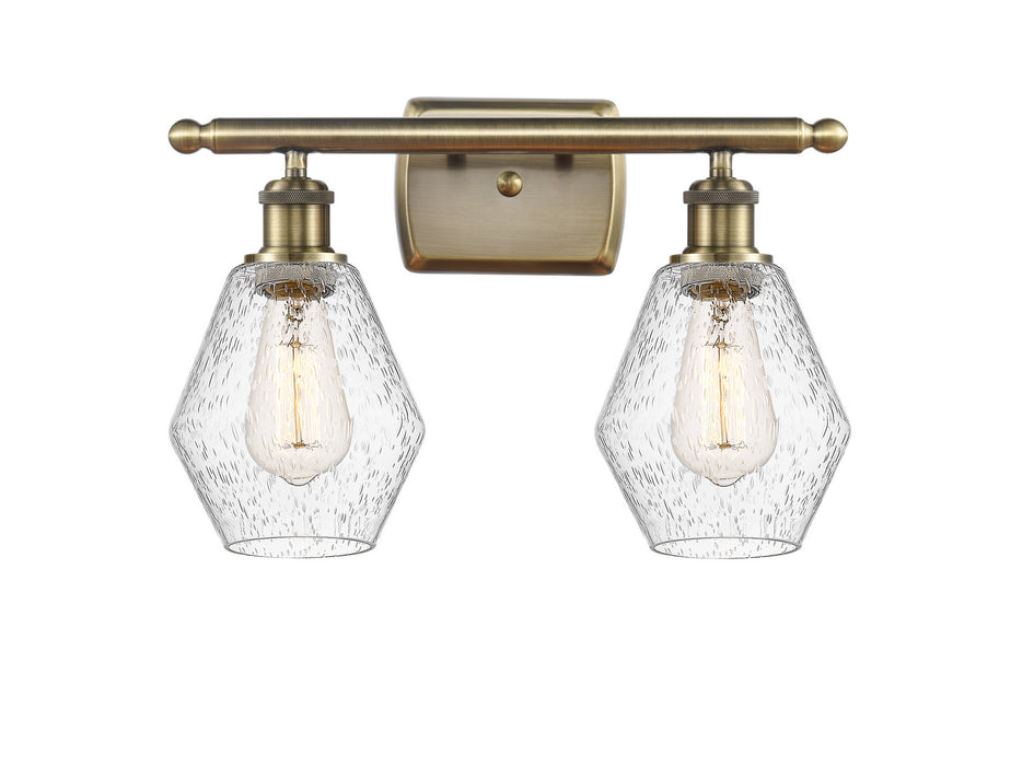 Innovations - 516-2W-AB-G654-6 - Two Light Bath Vanity - Ballston - Antique Brass