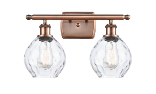 Innovations - 516-2W-AC-G362 - Two Light Bath Vanity - Ballston - Antique Copper