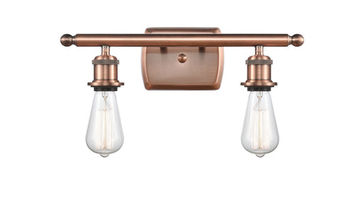 Innovations - 516-2W-AC-LED - LED Bath Vanity - Ballston - Antique Copper