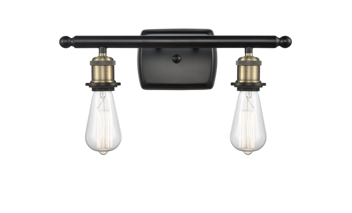 Innovations - 516-2W-BAB - Two Light Bath Vanity - Ballston - Black Antique Brass