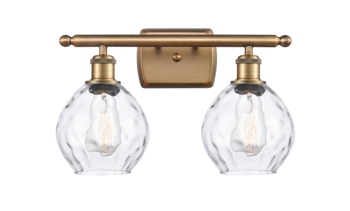 Innovations - 516-2W-BB-G362 - Two Light Bath Vanity - Ballston - Brushed Brass