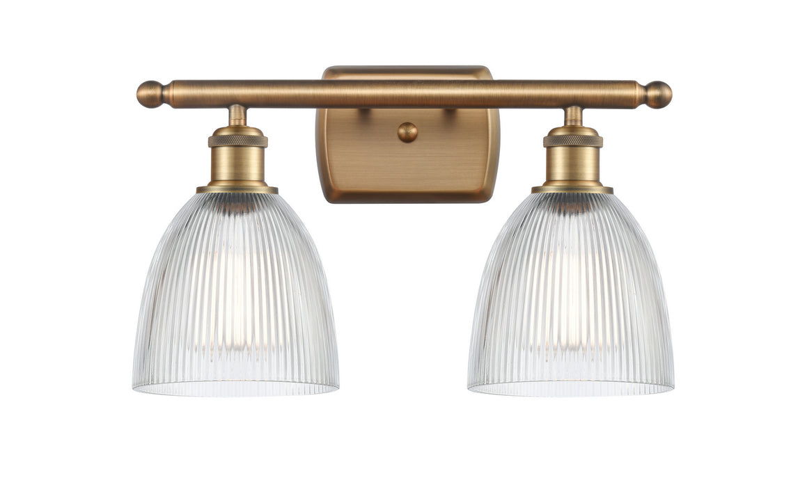 Innovations - 516-2W-BB-G382 - Two Light Bath Vanity - Ballston - Brushed Brass