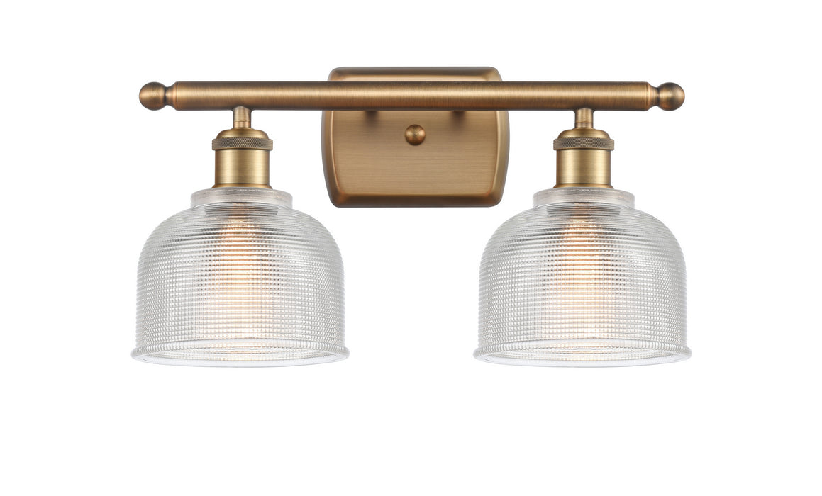 Innovations - 516-2W-BB-G412-LED - LED Bath Vanity - Ballston - Brushed Brass