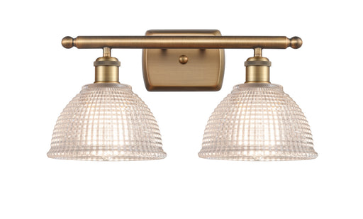 Ballston Two Light Bath Vanity Brushed Brass