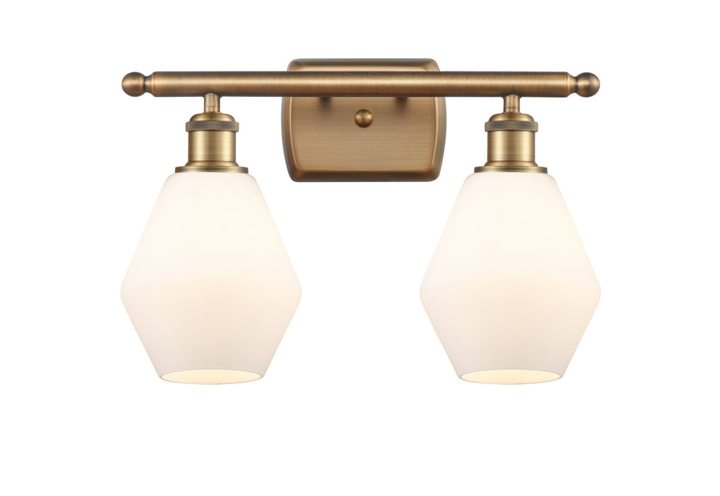 Innovations - 516-2W-BB-G651-6 - Two Light Bath Vanity - Ballston - Brushed Brass