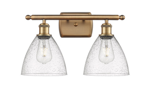 Innovations - 516-2W-BB-GBD-754 - Two Light Bath Vanity - Ballston - Brushed Brass