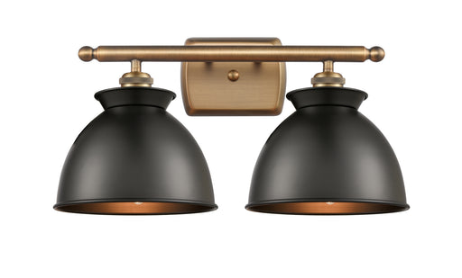 Innovations - 516-2W-BB-M14-BK - Two Light Bath Vanity - Ballston - Brushed Brass