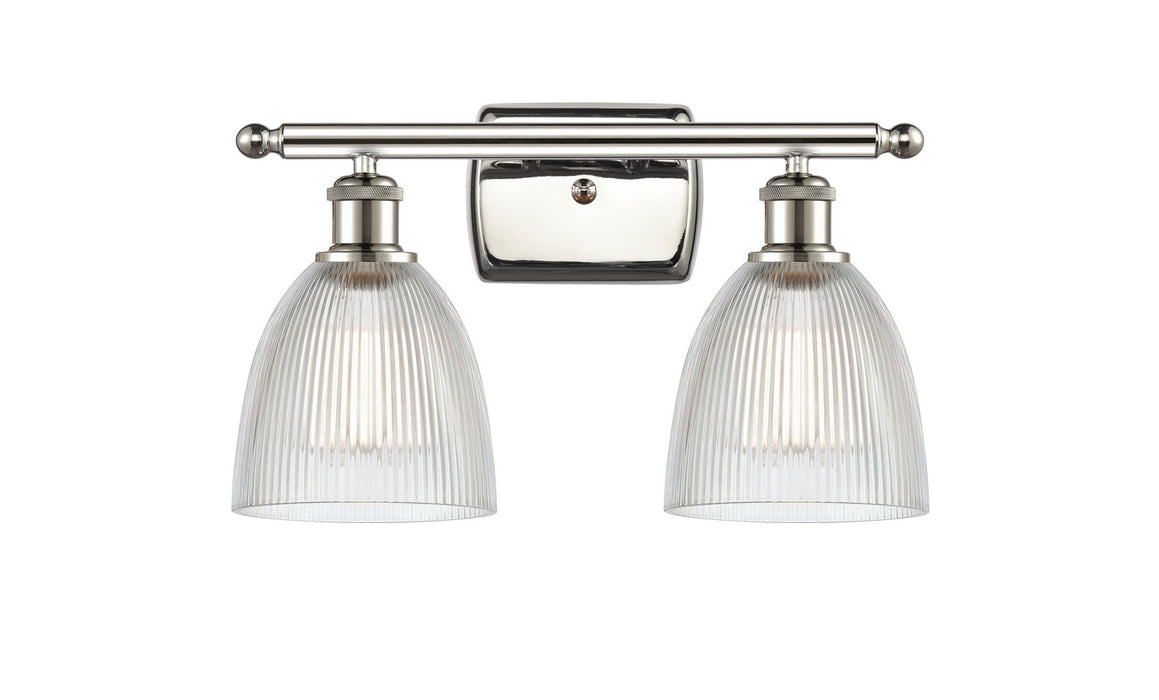 Innovations - 516-2W-PN-G382 - Two Light Bath Vanity - Ballston - Polished Nickel