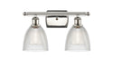 Innovations - 516-2W-PN-G382 - Two Light Bath Vanity - Ballston - Polished Nickel