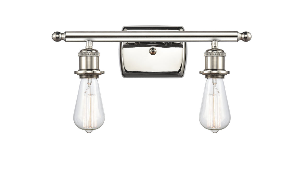 Innovations - 516-2W-PN - Two Light Bath Vanity - Ballston - Polished Nickel