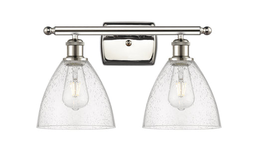 Innovations - 516-2W-PN-GBD-754 - Two Light Bath Vanity - Ballston - Polished Nickel