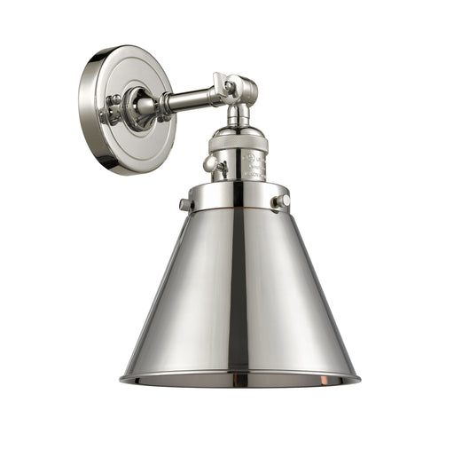 Innovations - 203SW-PN-M13-PN-LED - LED Wall Sconce - Franklin Restoration - Polished Nickel