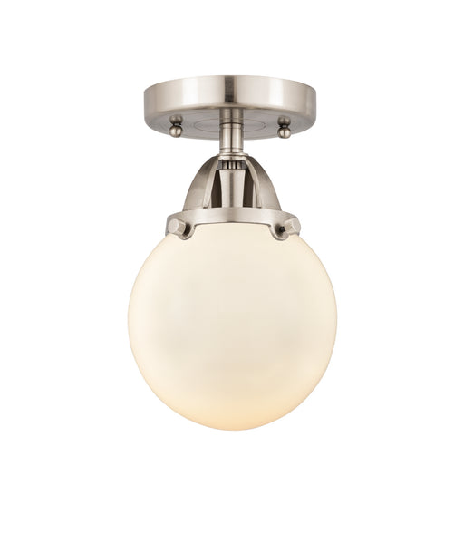 Innovations - 288-1C-SN-G201-6 - One Light Semi-Flush Mount - Nouveau 2 - Brushed Satin Nickel