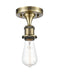 Innovations - 516-1C-AB - One Light Semi-Flush Mount - Ballston - Antique Brass