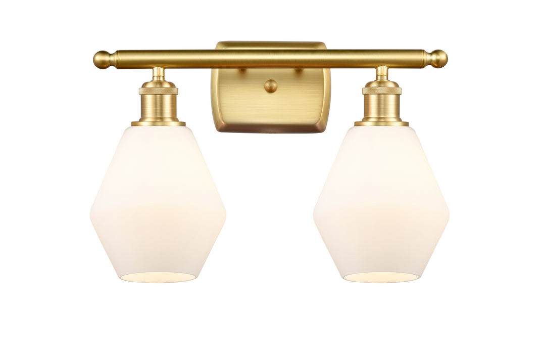 Innovations - 516-2W-SG-G651-6 - Two Light Bath Vanity - Ballston - Satin Gold