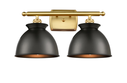 Innovations - 516-2W-SG-M14-BK - Two Light Bath Vanity - Ballston - Satin Gold