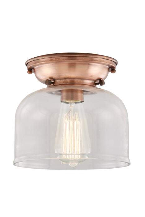 Innovations - 623-1F-AC-G72-LED - LED Flush Mount - Aditi - Antique Copper