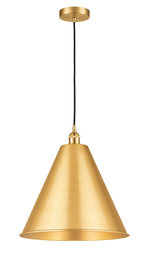 Innovations - 616-1P-SG-MBC-16-SG-LED - LED Mini Pendant - Edison - Satin Gold