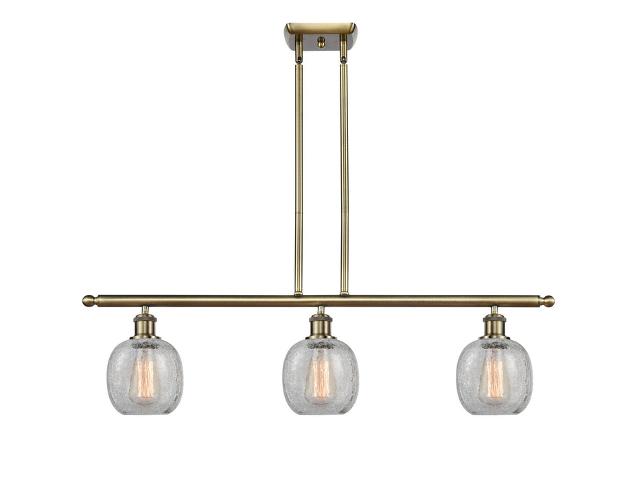 Innovations - 516-3I-AB-G105 - Three Light Island Pendant - Ballston - Antique Brass