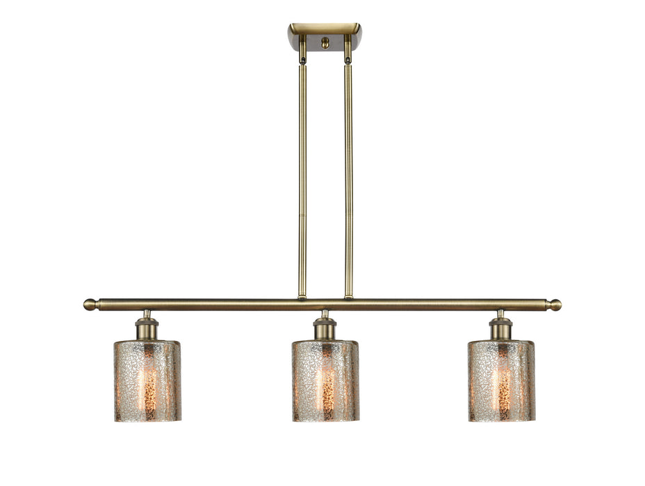 Innovations - 516-3I-AB-G116 - Three Light Island Pendant - Ballston - Antique Brass