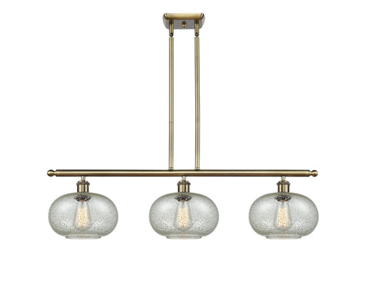 Innovations - 516-3I-AB-G249 - Three Light Island Pendant - Ballston - Antique Brass