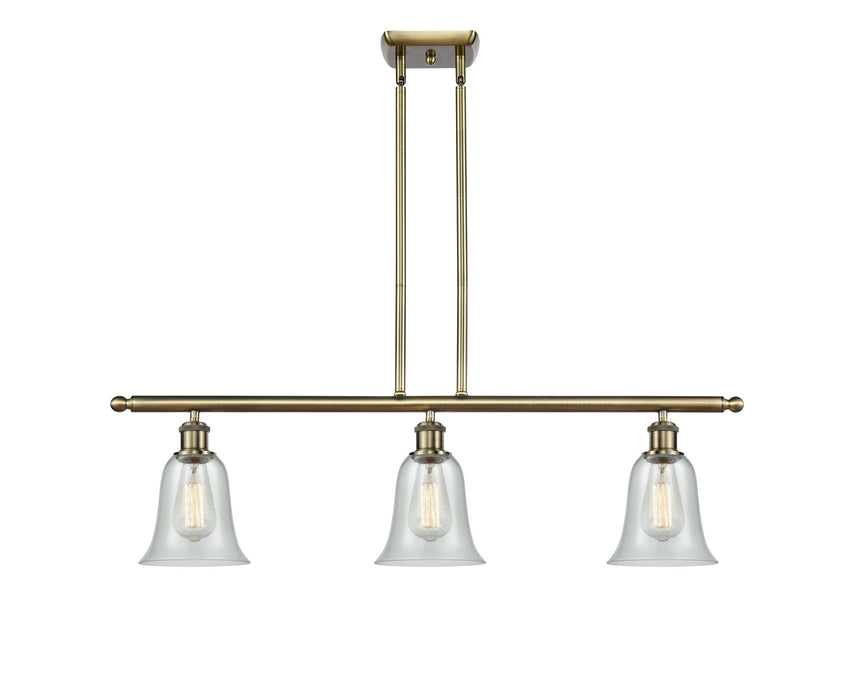 Innovations - 516-3I-AB-G2812 - Three Light Island Pendant - Ballston - Antique Brass