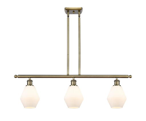 Innovations - 516-3I-AB-G651-6 - Three Light Island Pendant - Ballston - Antique Brass