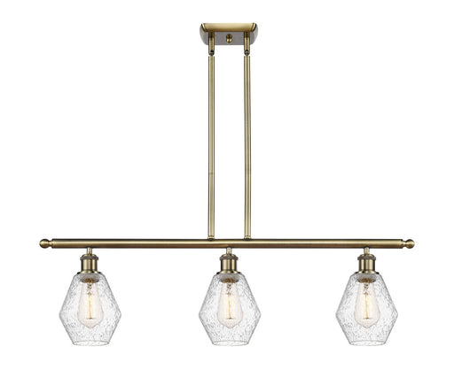 Innovations - 516-3I-AB-G654-6 - Three Light Island Pendant - Ballston - Antique Brass