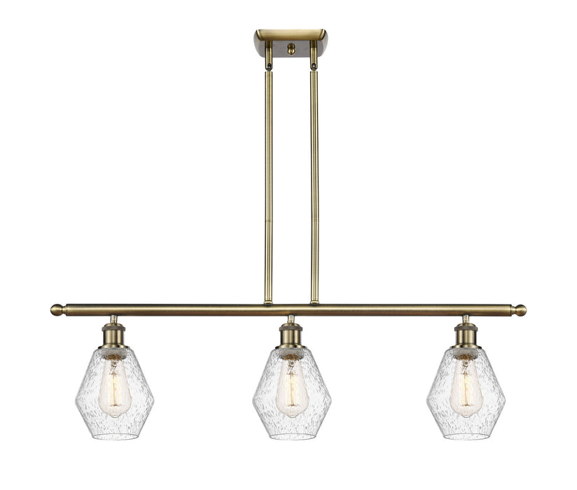 Innovations - 516-3I-AB-G654-6 - Three Light Island Pendant - Ballston - Antique Brass