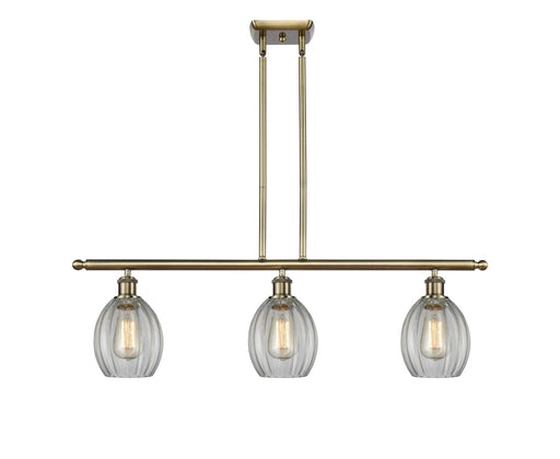 Innovations - 516-3I-AB-G82 - Three Light Island Pendant - Ballston - Antique Brass