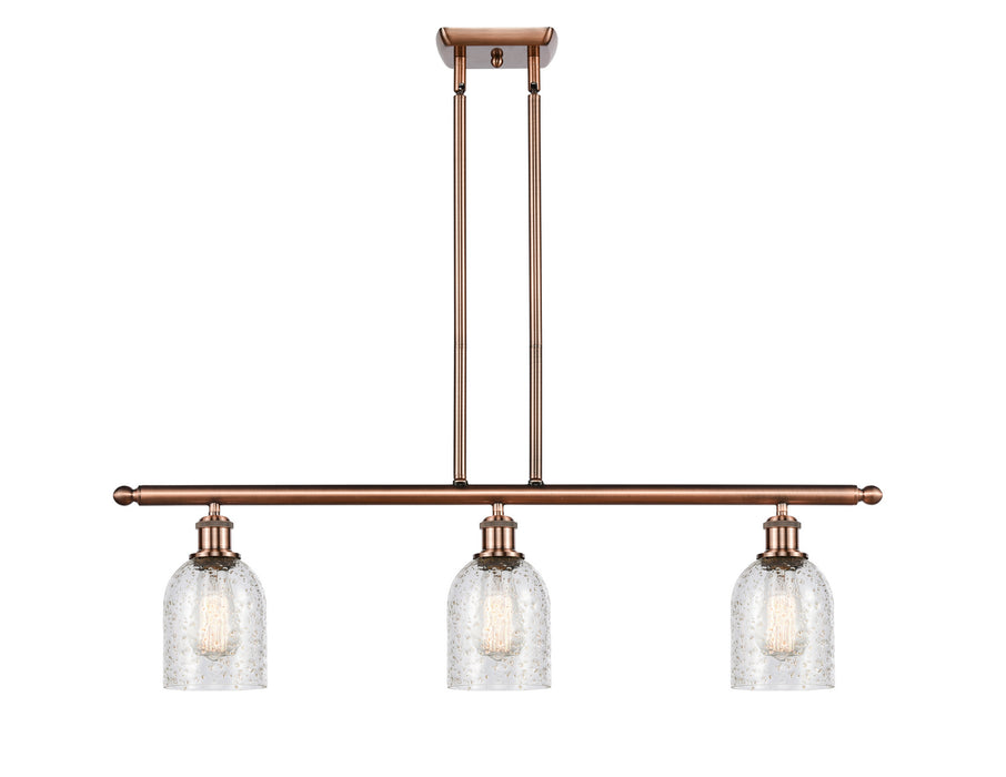 Innovations - 516-3I-AC-G259 - Three Light Island Pendant - Ballston - Antique Copper