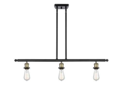 Innovations - 516-3I-BAB - Three Light Island Pendant - Ballston - Black Antique Brass