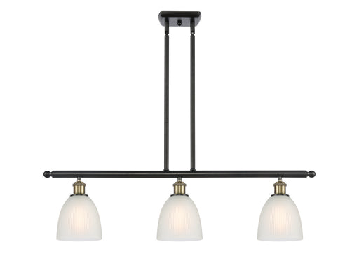 Innovations - 516-3I-BAB-G381 - Three Light Island Pendant - Ballston - Black Antique Brass