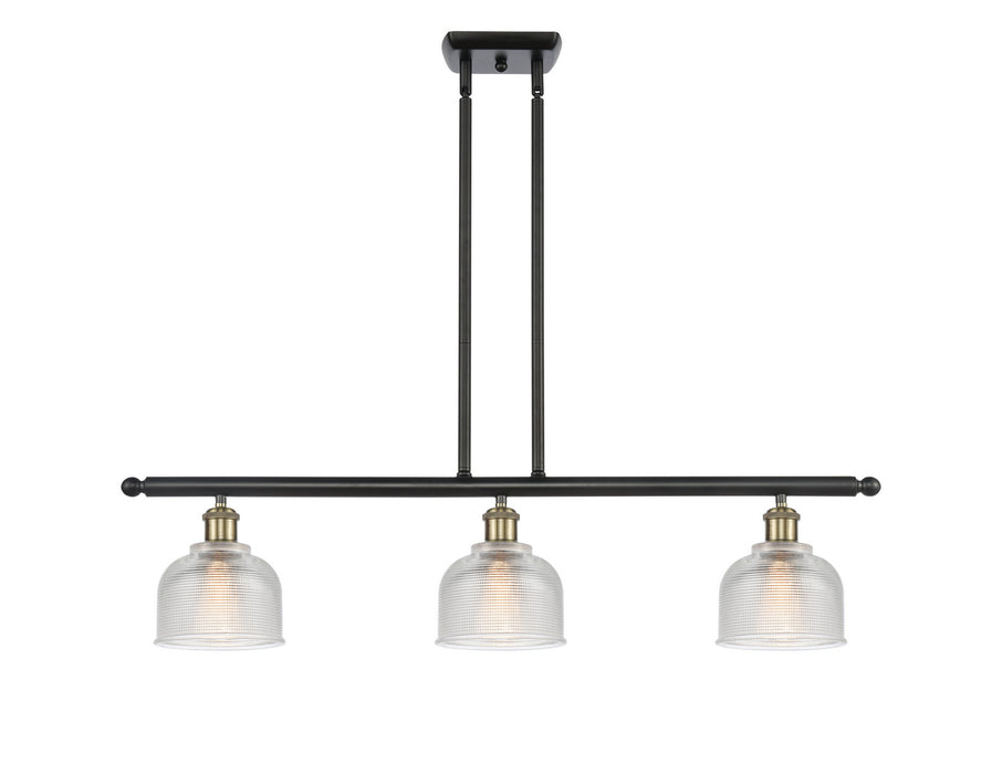 Innovations - 516-3I-BAB-G412 - Three Light Island Pendant - Ballston - Black Antique Brass