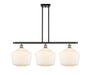 Innovations - 516-3I-BAB-G651-12 - Three Light Island Pendant - Ballston - Black Antique Brass