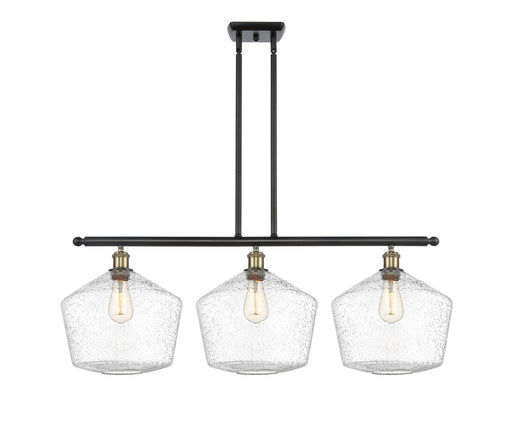 Innovations - 516-3I-BAB-G654-12 - Three Light Island Pendant - Ballston - Black Antique Brass