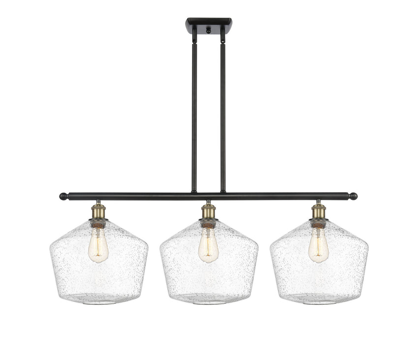 Innovations - 516-3I-BAB-G654-12-LED - LED Island Pendant - Ballston - Black Antique Brass