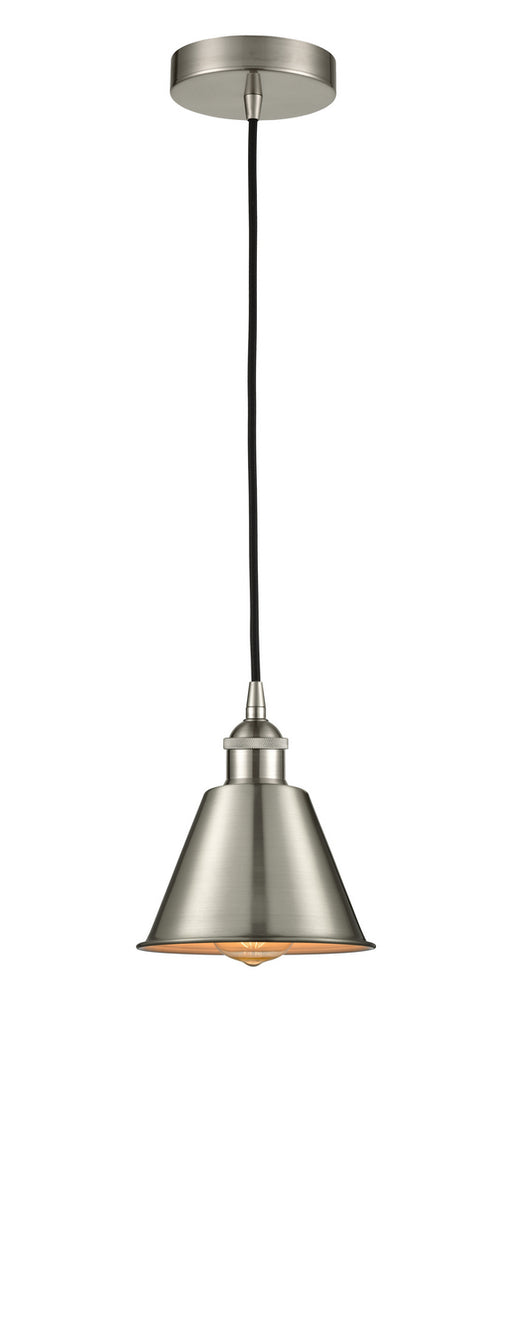 Innovations - 616-1P-SN-M8-LED - LED Mini Pendant - Edison - Brushed Satin Nickel