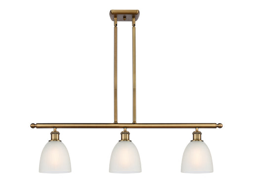 Ballston LED Island Pendant Brushed Brass