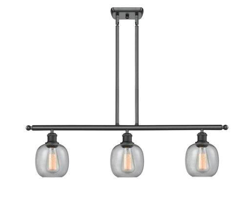 Innovations - 516-3I-BK-G104 - Three Light Island Pendant - Ballston - Matte Black