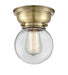 Innovations - 623-1F-AB-G202-6 - One Light Flush Mount - Aditi - Antique Brass