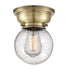 Innovations - 623-1F-AB-G204-6 - One Light Flush Mount - Aditi - Antique Brass