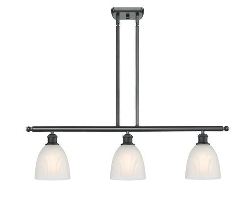 Innovations - 516-3I-BK-G381 - Three Light Island Pendant - Ballston - Matte Black