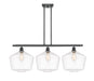 Innovations - 516-3I-BK-G652-12 - Three Light Island Pendant - Ballston - Matte Black