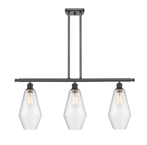 Innovations - 516-3I-BK-G654-7 - Three Light Island Pendant - Ballston - Matte Black