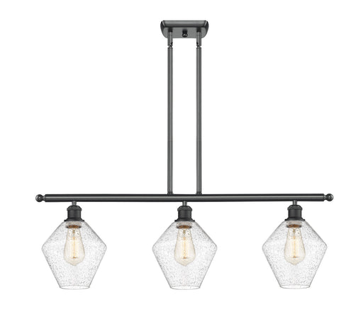 Innovations - 516-3I-BK-G654-8 - Three Light Island Pendant - Ballston - Matte Black