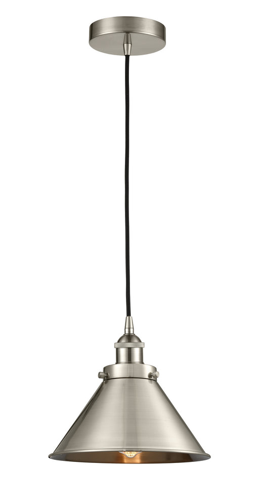 Innovations - 616-1PH-SN-M10-SN-LED - LED Mini Pendant - Edison - Brushed Satin Nickel